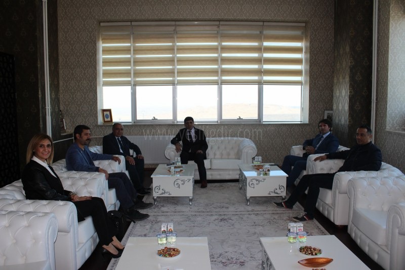 IĞDIR ÜNİVERSİTESİ REKTÖRÜNE ZİYARET