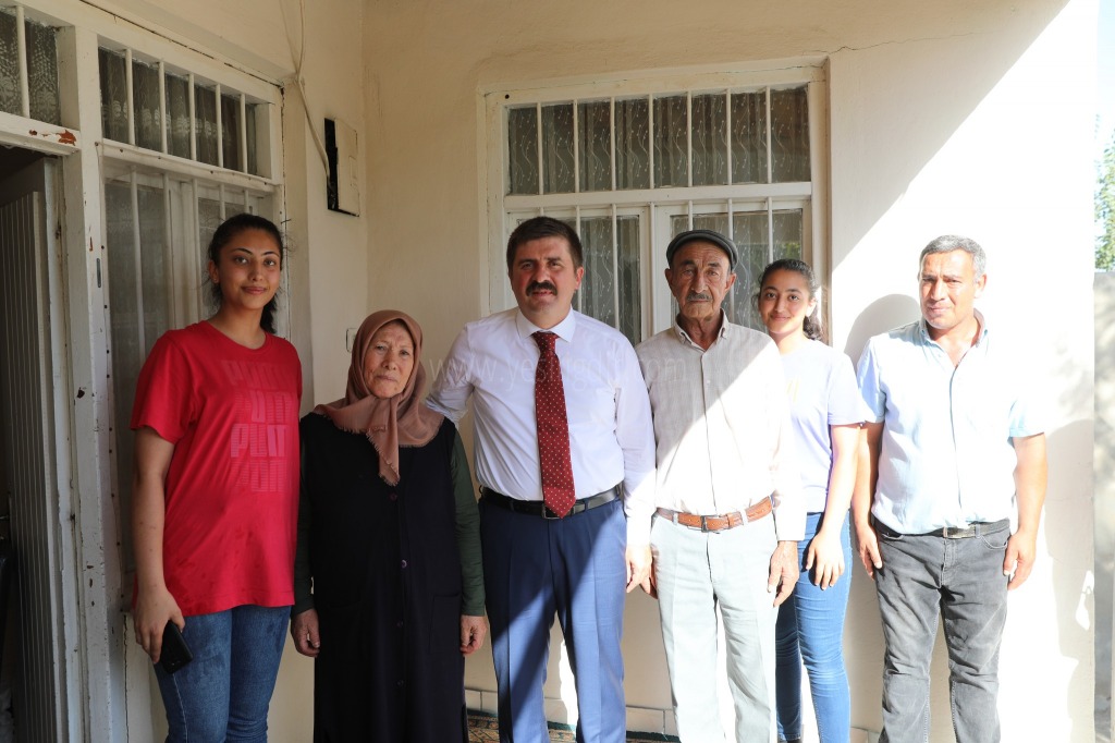 Vali Sarıibrahimden Şehit ailesine ziyaret