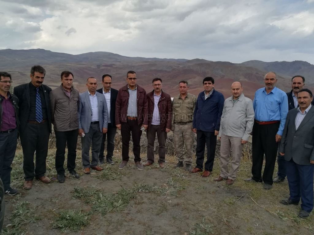 Rektör Alma Tuzlucanın Köylerinde İncelemelerde Bulundu