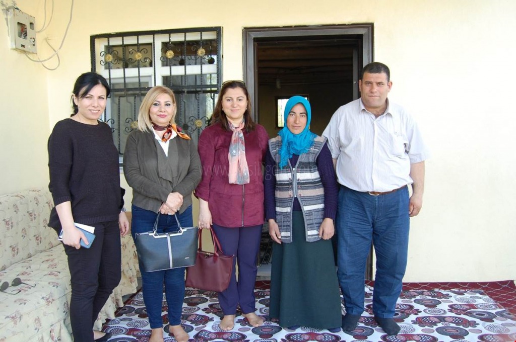 SEMA ÜNLÜ EV ZİYARETLERİNE DEVAM EDİYOR