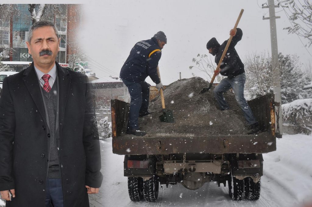 Iğdır Belediyesi Kar İçin Seferber Oldu