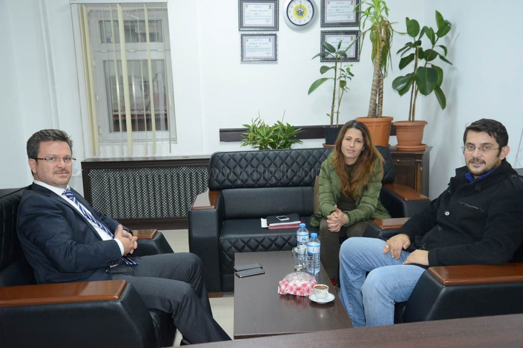 VALİ ENVER ÜNLÜ DOKTOR SERKAN YARIMOĞLU'YLA BİR ARAYA GELDİ