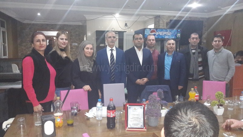 Ertuğrul SARICANa Veda Yemeği