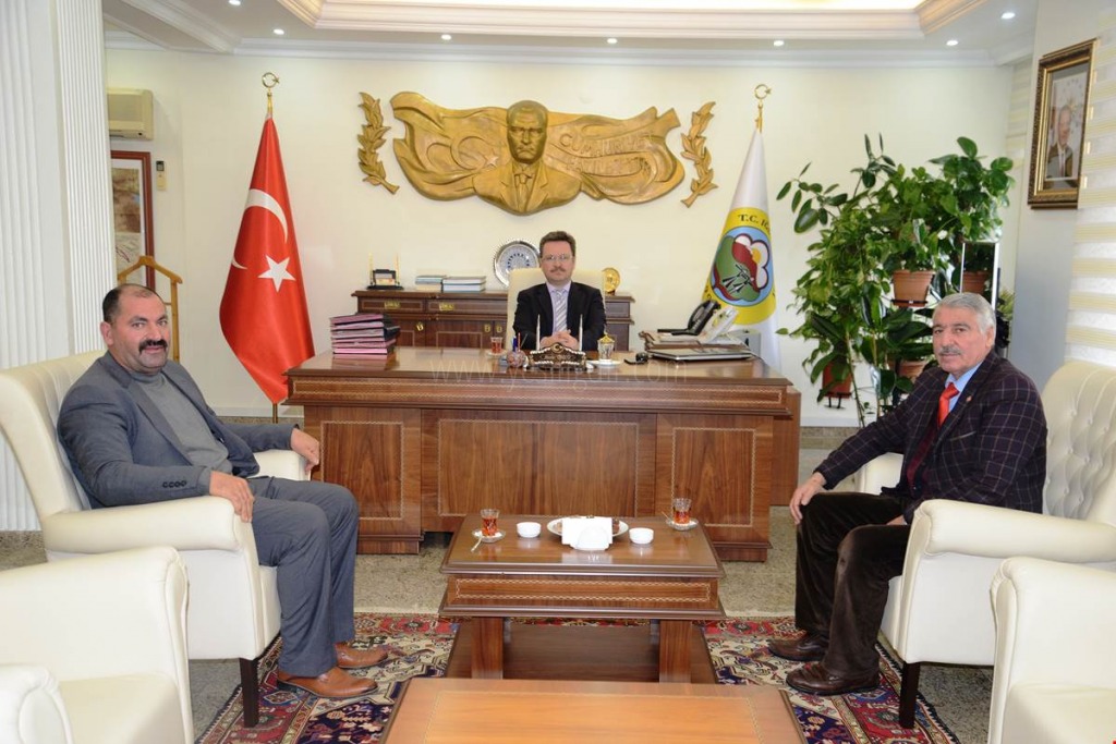 GAZİ VE ŞEHİT AİLELERİ DAYVE YRD DERNEĞİNDEN VALİ ENVER ÜNLÜYE ZİYARET