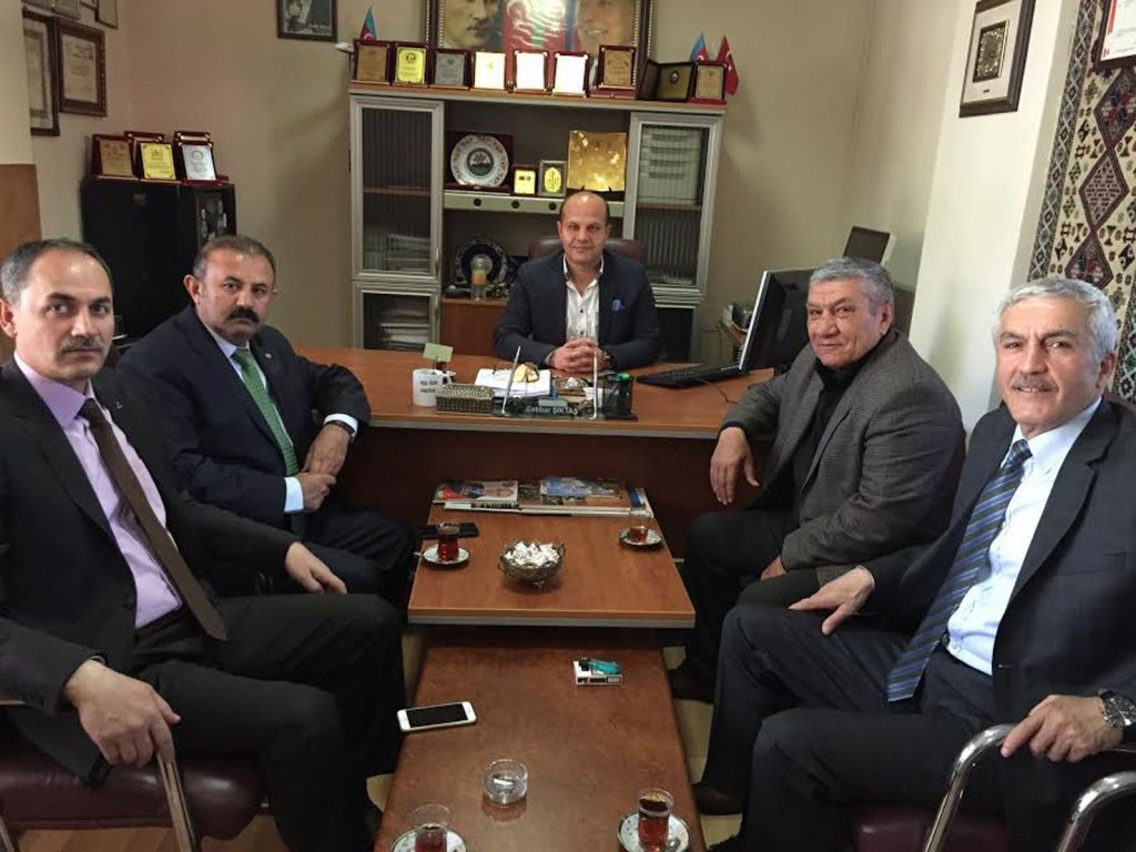 Tezel ve Karakoyunlu nezaket ziyaretinde bulundu