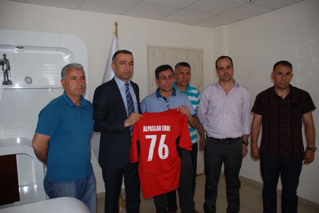 Iğdır Amatör Spor Kulüpleri Federasyonu Başkanlığı Teşekkür Ziyaretinde Bulundu
