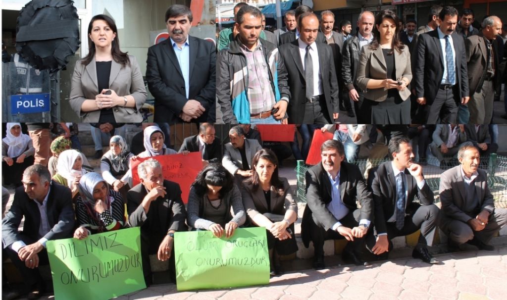 BDP'den AK Parti'ye Siyah Çelenk