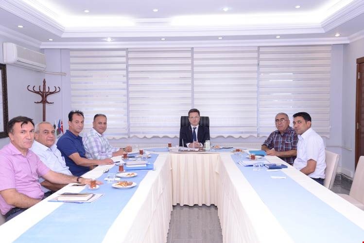 VALİ ÜNLÜ BAŞKANLIĞINDA TOPLANTI YAPILDI