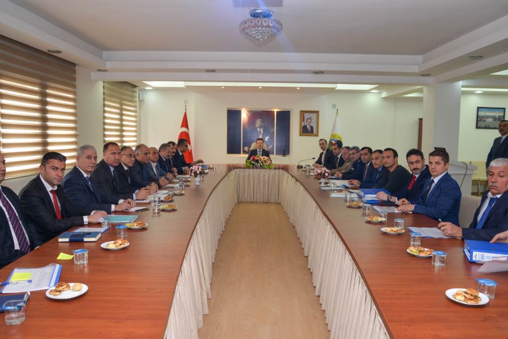 METRUK BİNALARLA İLGİLİ DEĞERLENDİRME TOPLANTISI YAPILDI