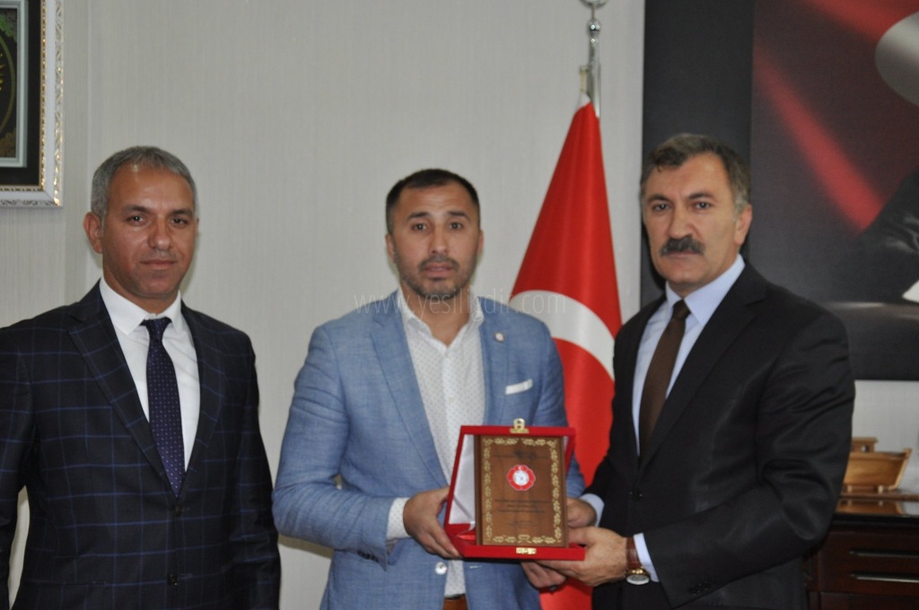 Türkiye Judo Federasyonundan Genel Sekreter Ferhat Akkuşa ziyaret