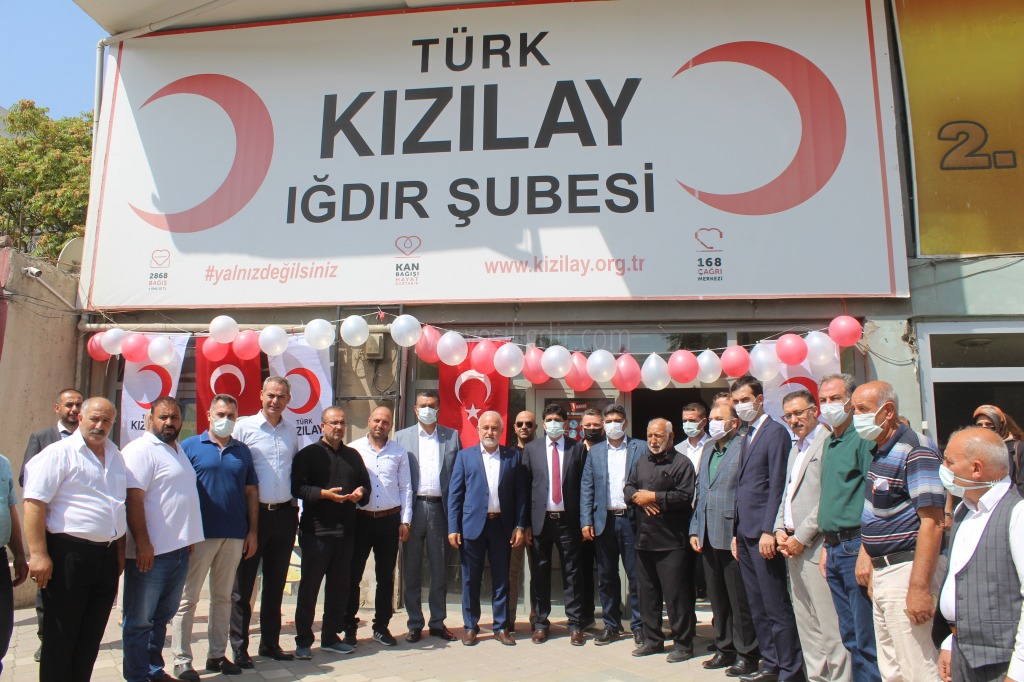 Türk Kızılay hizmet binasının açılışı yapıldı
