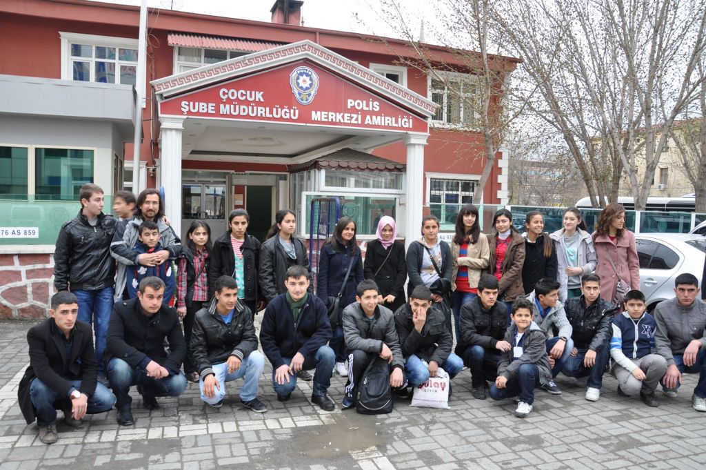 Iğdır'dan 40 Öğrenci Kayseri Emniyetine Misafir Gitti