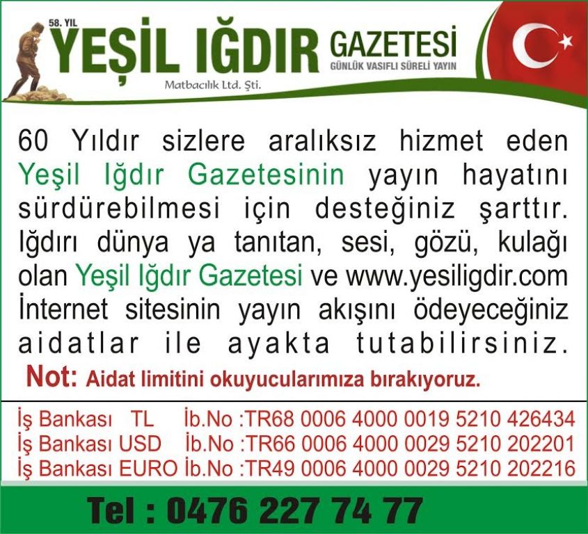 Yeşil Iğdır Gazetesi