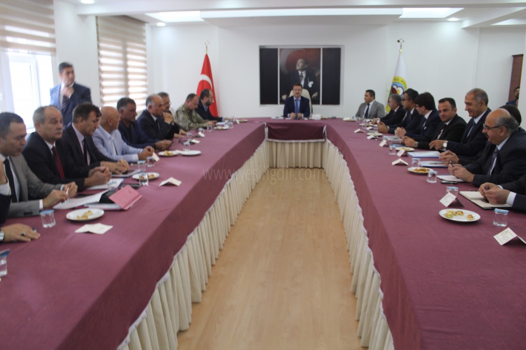 2017 YILI 4 DÖNEM İL KOORDİNASYON KURULU TOPLANTISI YAPILDI