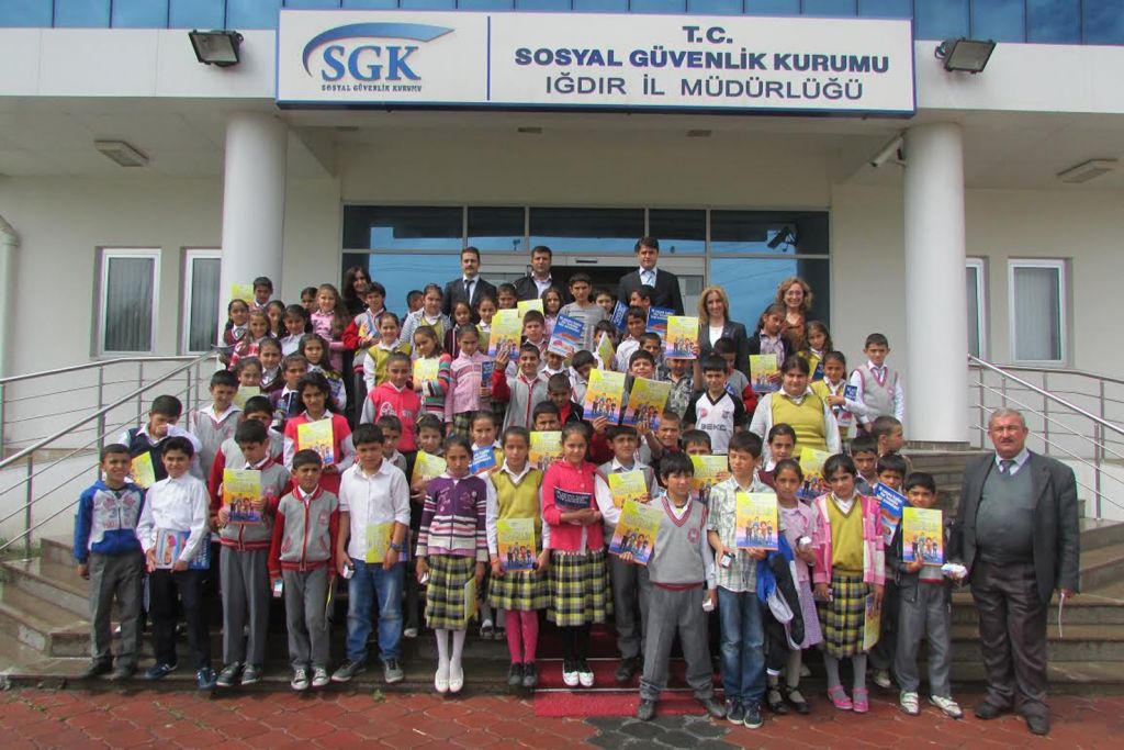SGK dan İlk Okul Öğrencilerine Sosyal Güvenlik Hakkında Bilgilendirme