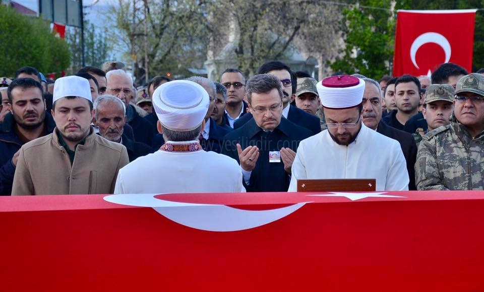 Iğdır Şehidini Uğurladı