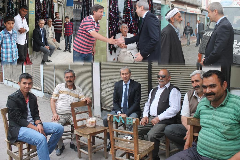 Emniyet Müdürü Babal Esnafı Ziyaret Etti