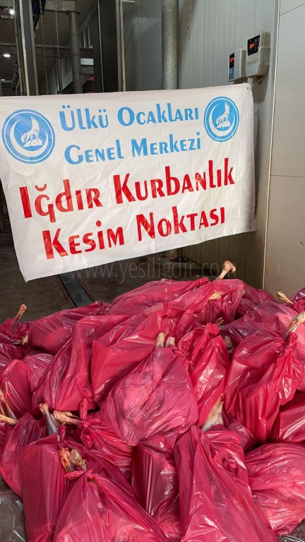 Iğdır Ülkü Ocakları Kurban Bayramında 500 Aileyi Sevindirdi