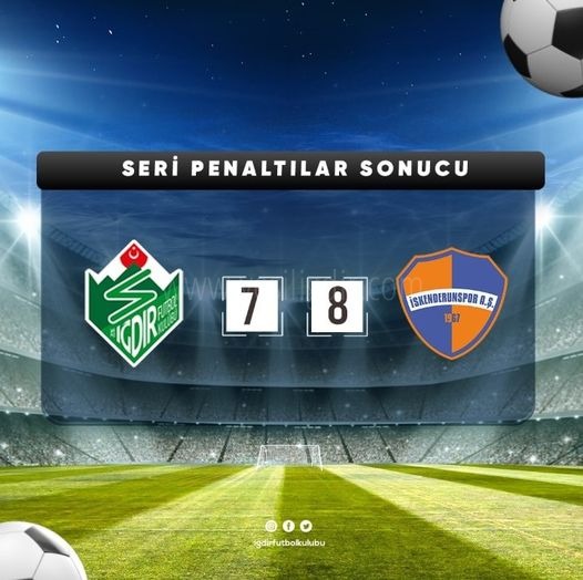 Alagöz Holding Iğdırspor 7 - 8 İskenderunspor