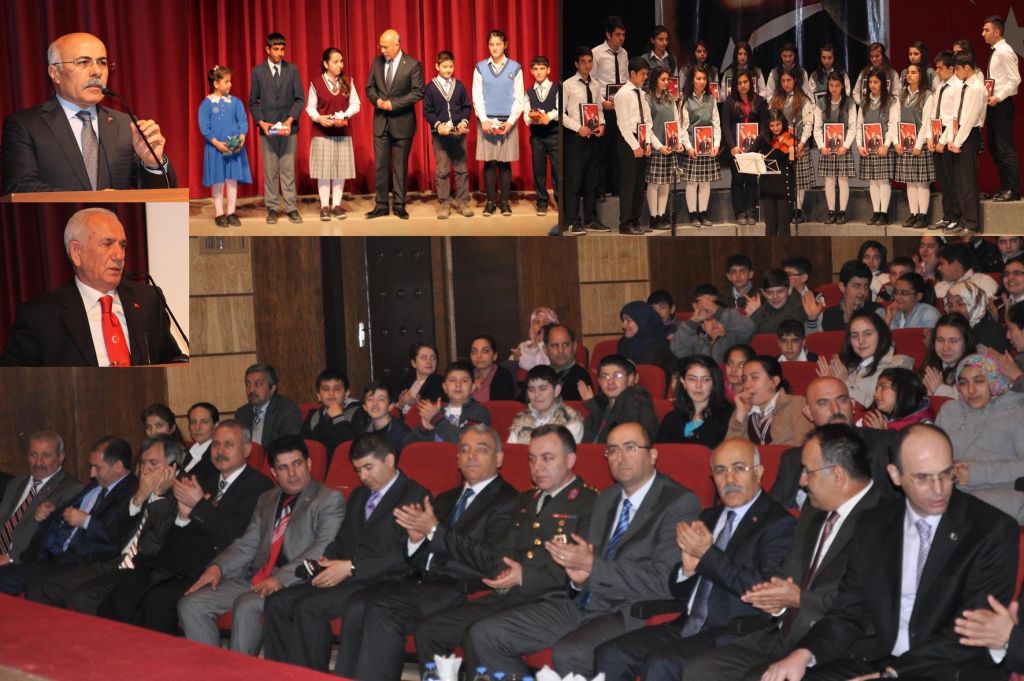 Iğdırda İstiklal Marşının Kabulü Etkinliği