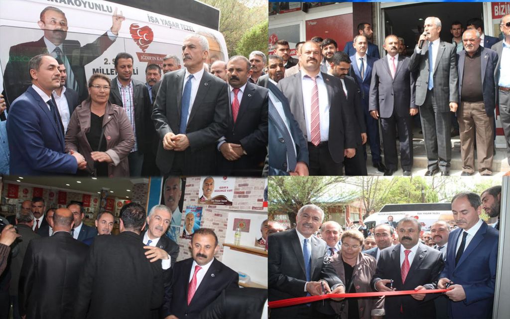 Mhp Seçim Bürosunun Açılışı Yapıldı