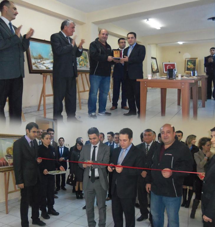 Iğdır B Tipi Kapalı Ceza İnfaz Kurumunda Resim Sergisi