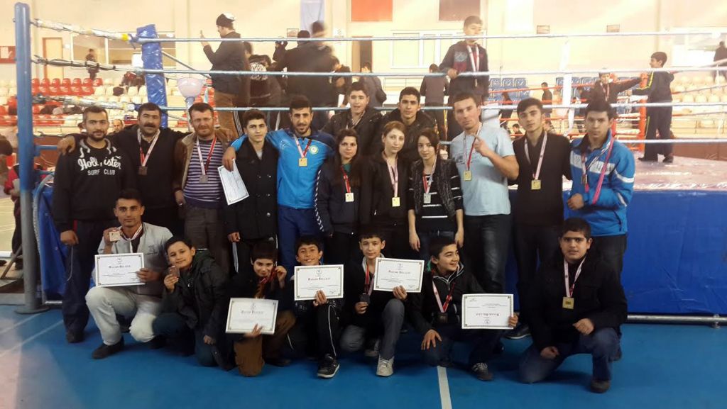 Muay Tahi Bölge Şampiyonası Erzurumda Yapıldı