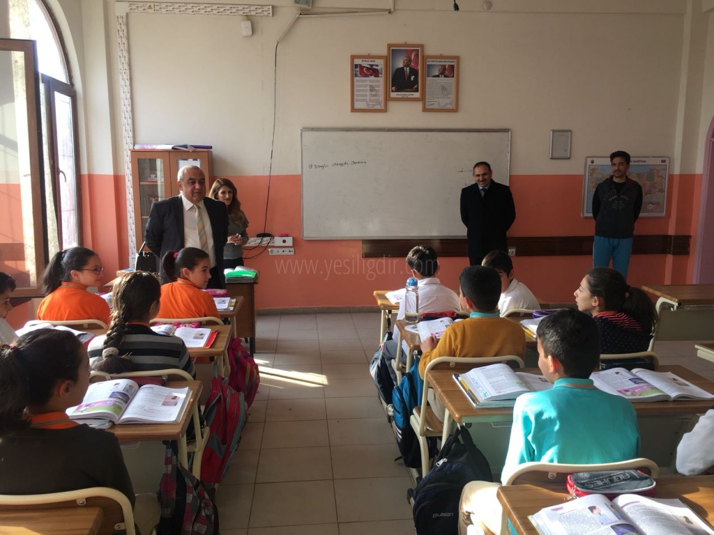 Kazancı Ortaokuluna ziyaret