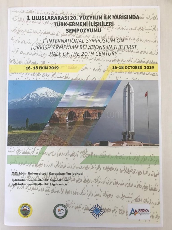 I Uluslararası 20 yy ilk yarısında Türk Ermeni İlişkileri Sempozyumu