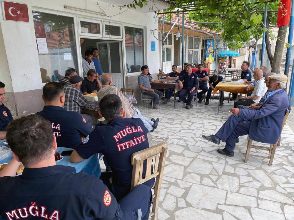 Büyükşehirden kırsal mahallelerde yangın eğitimi