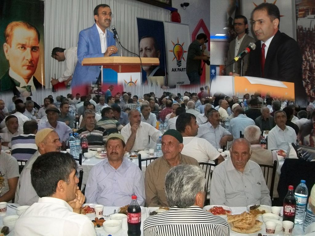 Ak Parti İl Başkanlığı İftar Yemeği Verdi