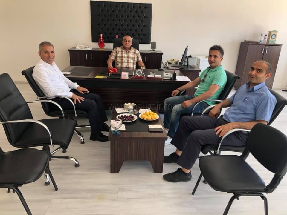 HALK EĞİTİM MÜDÜRÜ MURAT AYDOĞDUYA ZİYARET