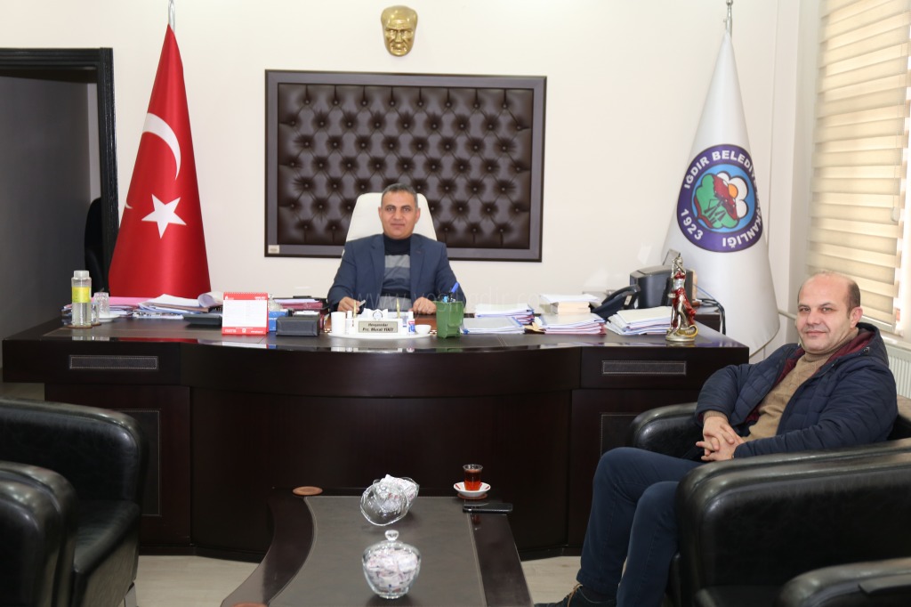 Belediye Başkanı Murat Yikite Nezaket Ziyareti