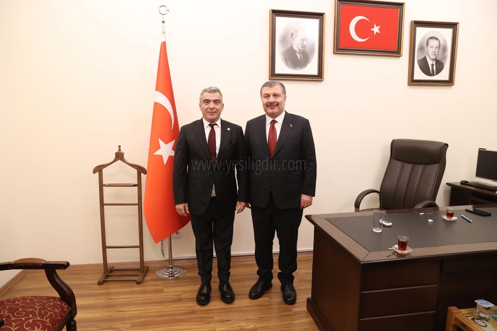 Milletvekili Alagöz Sağlık Bakanı Koca ile Bir Araya Geldi