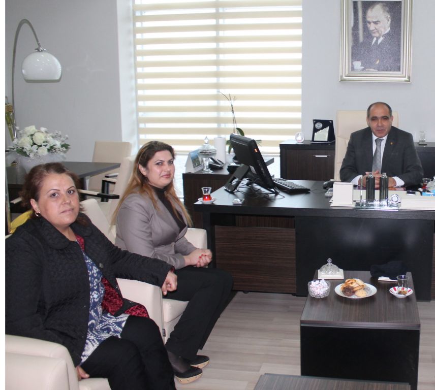 HYP İl Başkanı Gülay Aras Ticaret Odasını Ziyaret Etti