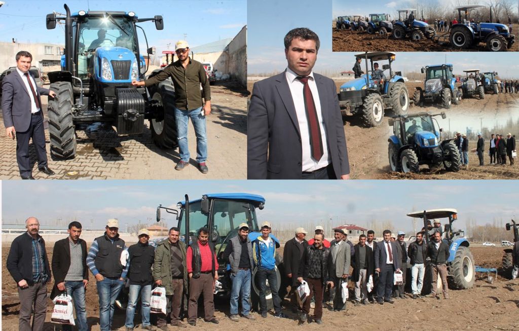 New Holland Bölge Bayisinden Tarla Tatbikatı