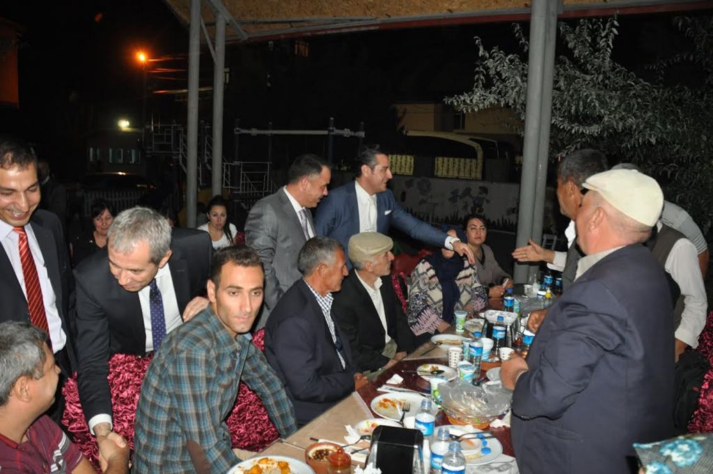 Şehit ve Gazi Alilerine yemek verildi