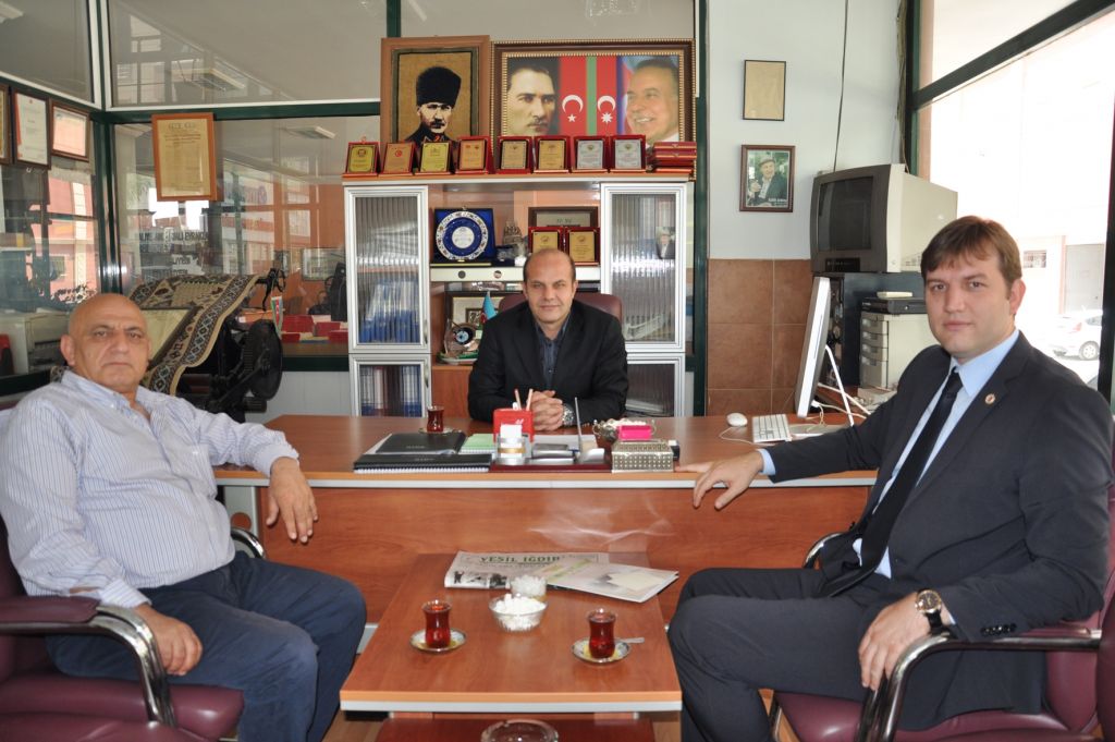 Aralık Kaymakamı Tolga Kamil Ersözden Gazetemize Ziyaret