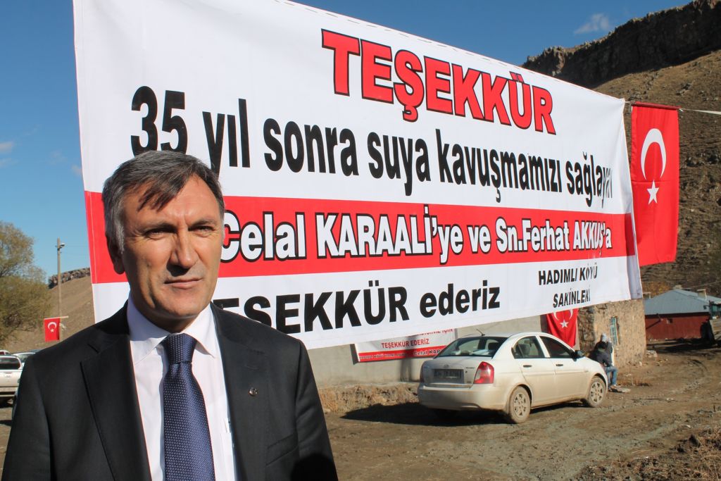Hadımlı Köyünün 35 Yıllık Su Hasreti Bitti