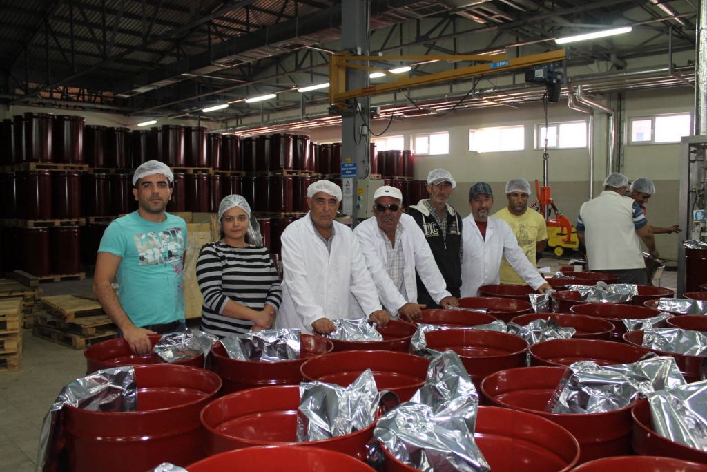 Unıt Salça Fabrikası Yılın İlk Üretimine Başladı