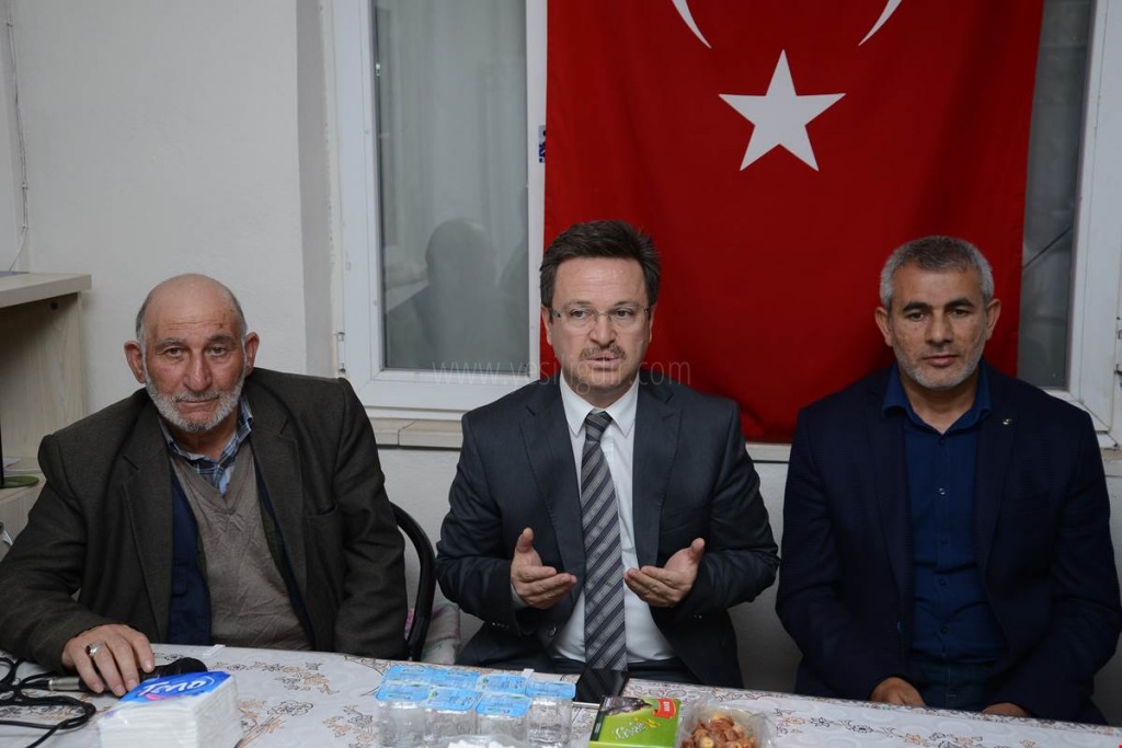VALİ ÜNLÜ TAZİYE ZİYARETİNDE BULUNDU