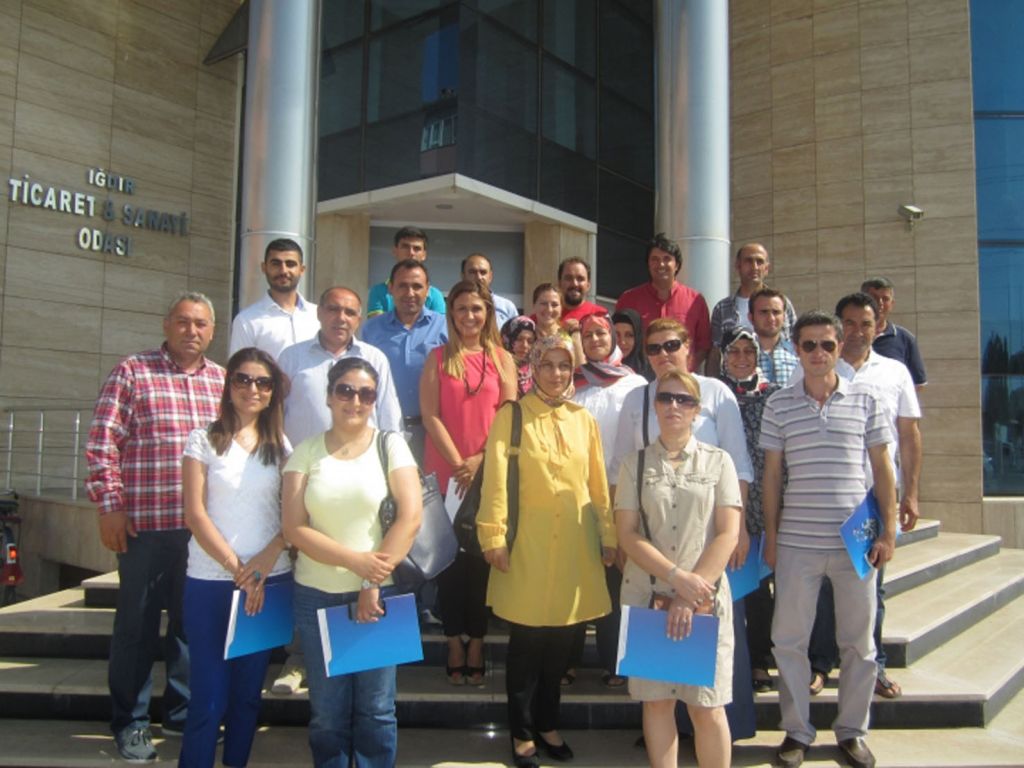 Iğdır Ticaret Ve Sanayi Odasında Uygulamalı Girişimcilik Kursu Sertifika Töreni