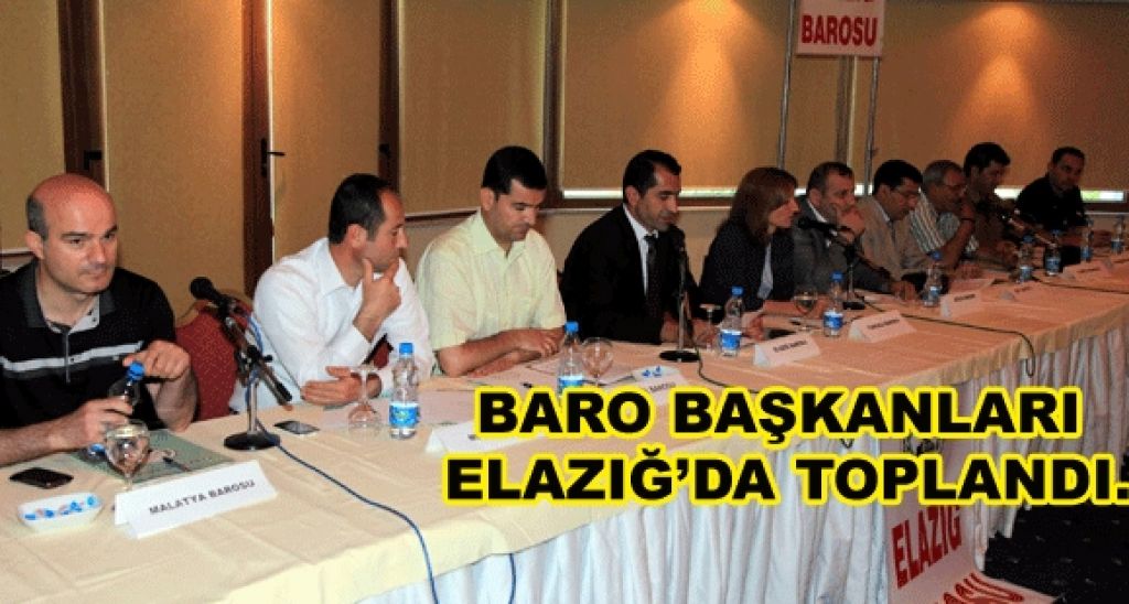 Doğu ve Güneydoğu Baroları Bölge Toplantısı