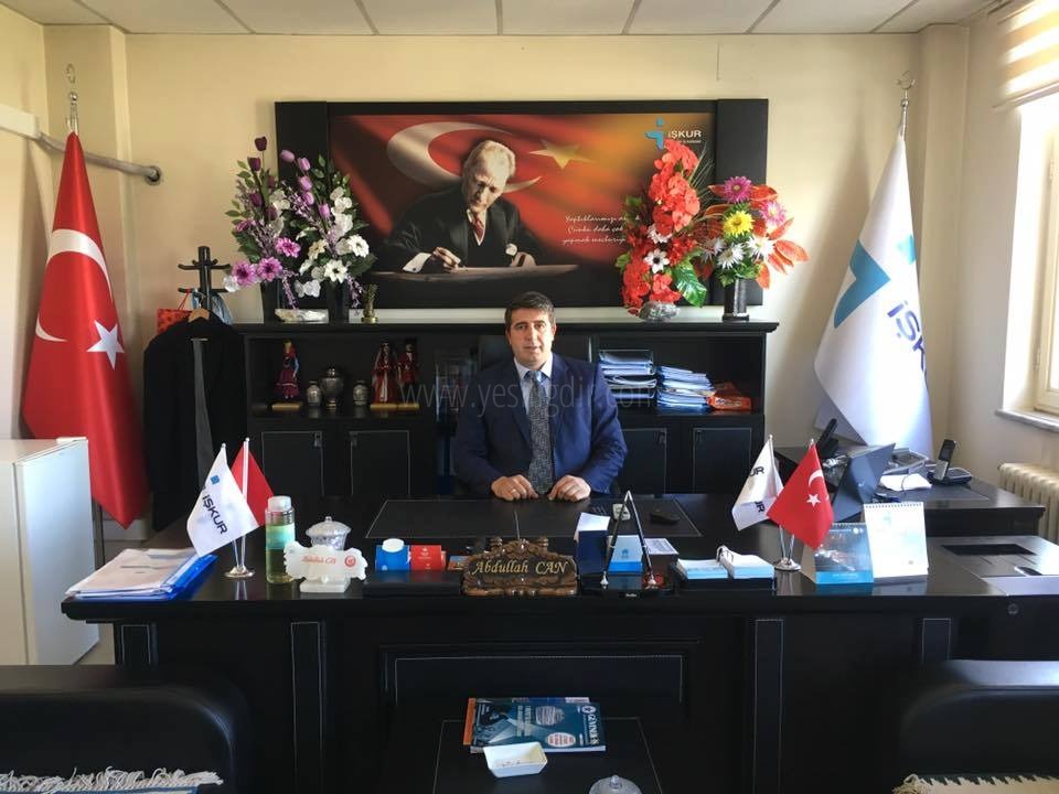 İş Kur Müdürü Abdullah Can Asaleten Atandı
