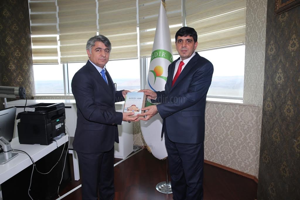 Ağrı Kültür ve Turizm İl Müdürü Muhsin Bulut Rektör Alma yı Ziyaret Etti