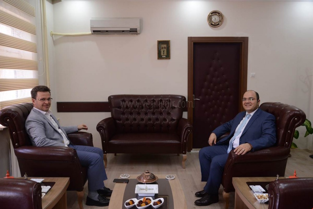 VALİ ENVER ÜNLÜ 1 AĞIR CEZA REİSİ VE ADALET KOMİSYONU BAŞKANINI ZİYARET ETTİ