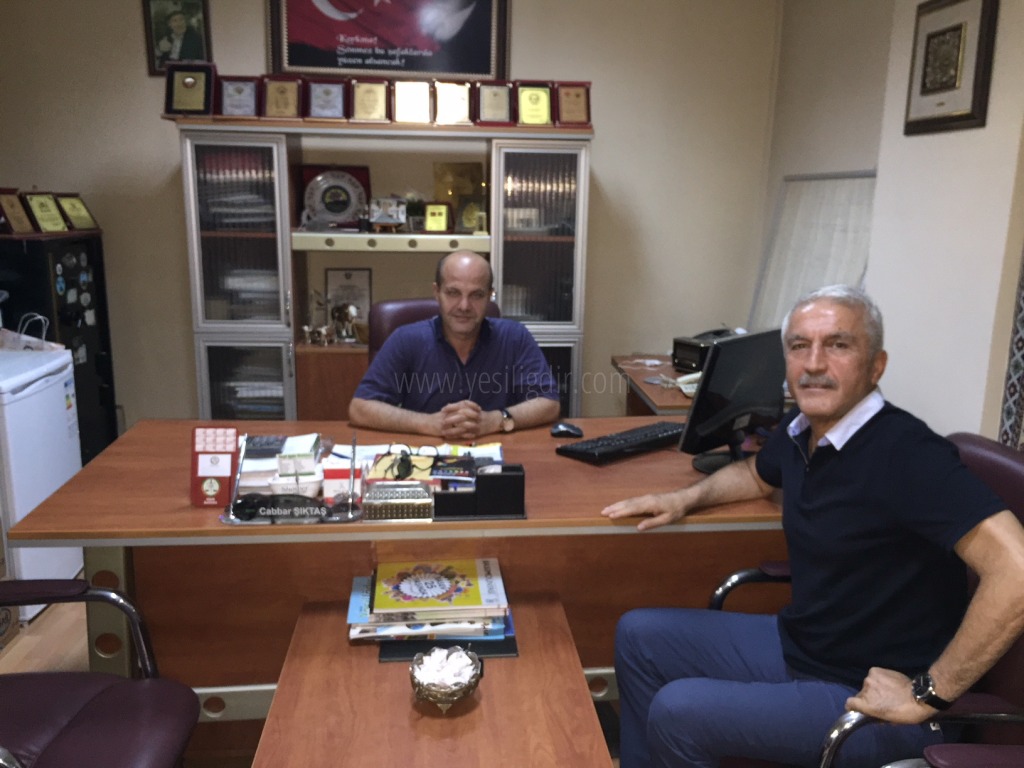 İsa Yaşar Tezelden Nezaket Ziyareti