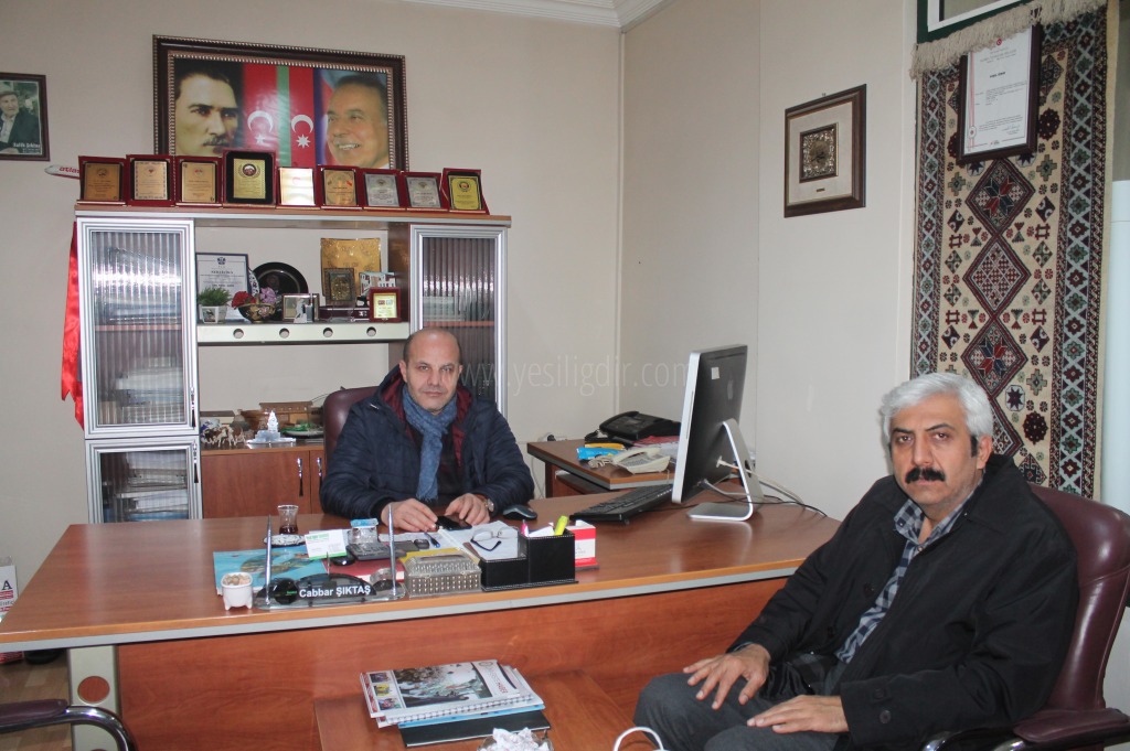 Alirıza Arslantürk'ten Nezaket Ziyareti