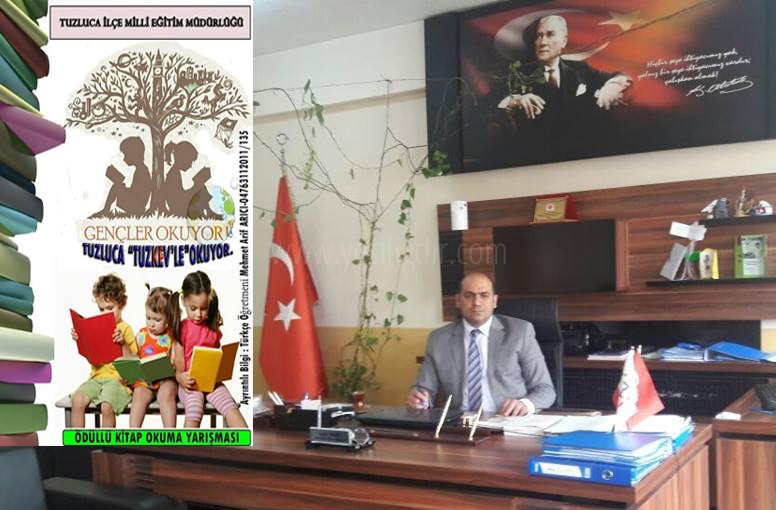 TUZLUCA DA KİTAP OKUMA YARIŞMASI