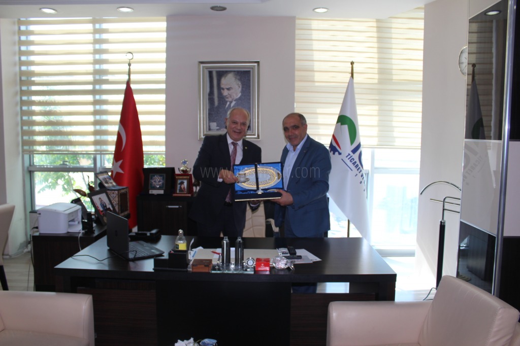 Eskişehir Ticaret Borsası Yönetim kurulu Başkanı Ömer Zeydan Ziyaret